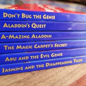 Aladdin 6 books / Disney / Children / Fantasy
